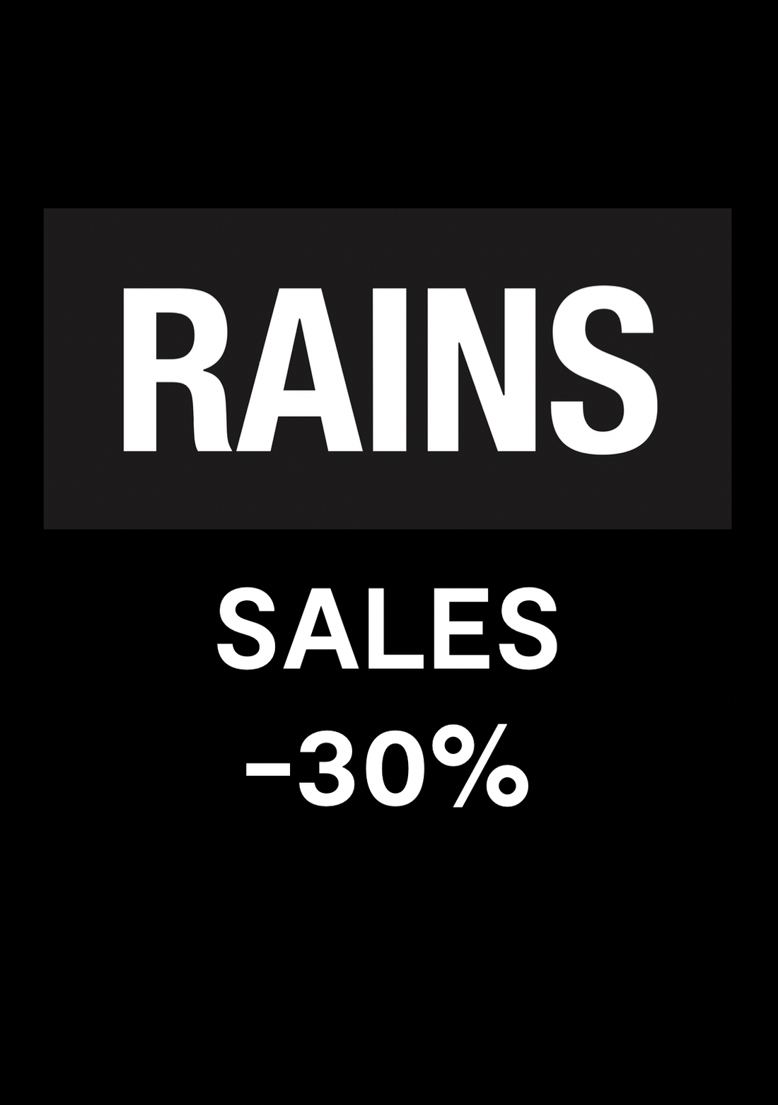 RAINS pop-up - hellofrom.store