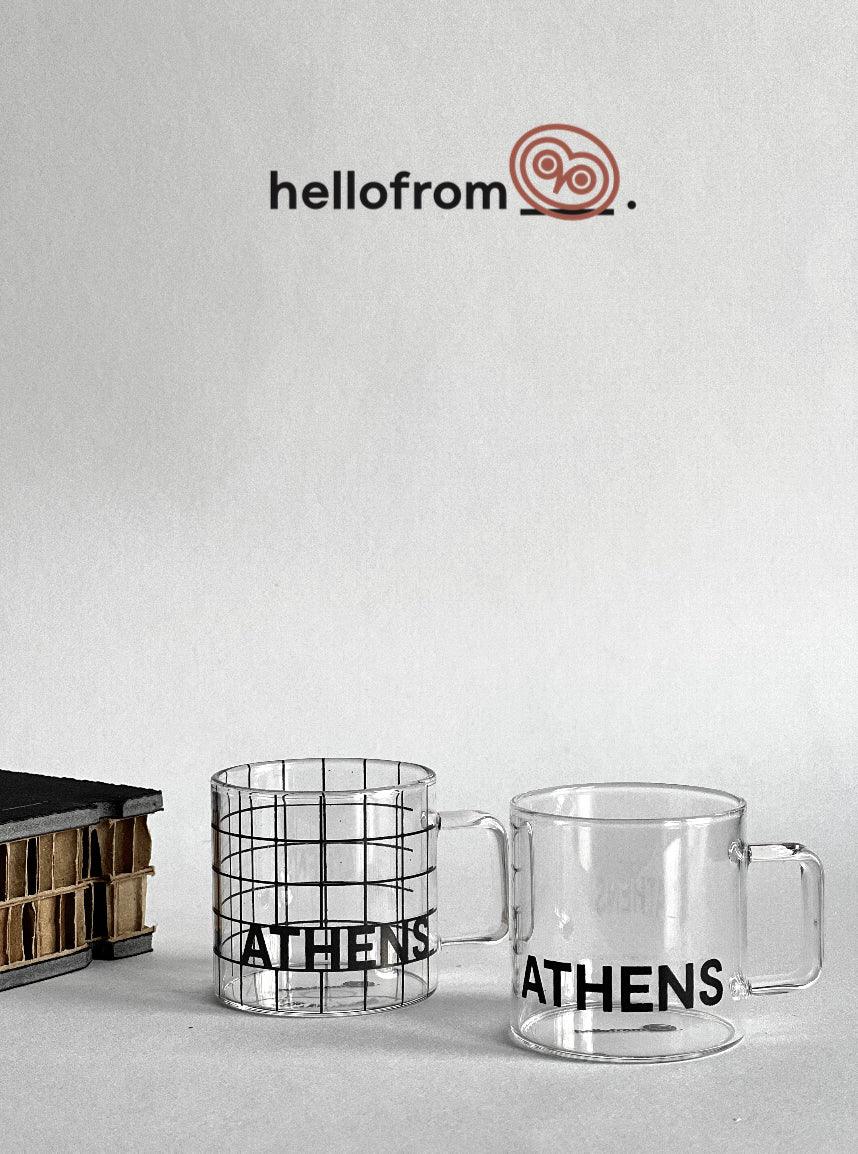 hellofrom Athens espresso cups