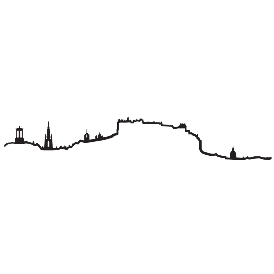Skyline Edinburgh | wall deco object