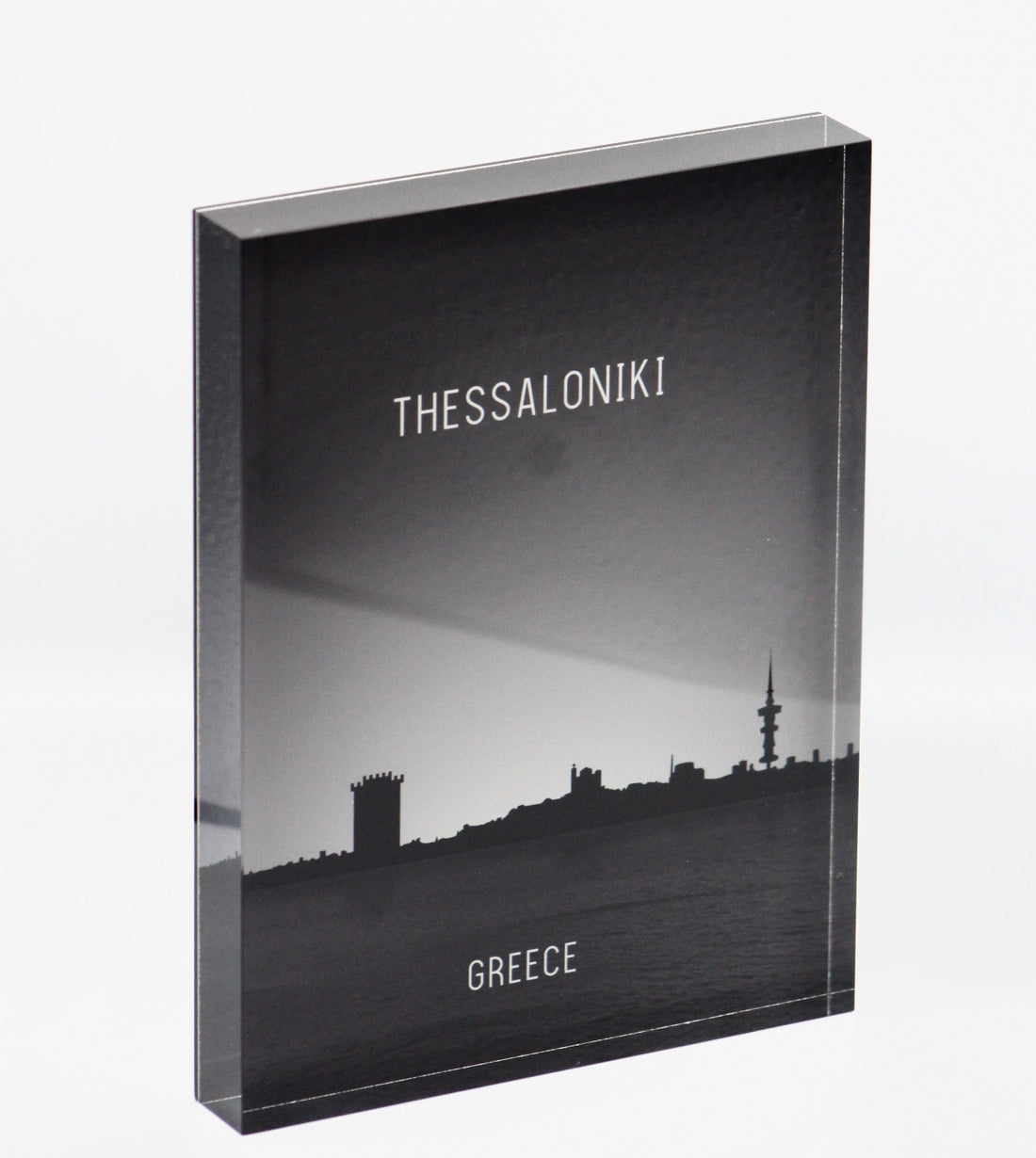 Thessaloniki skyline design object